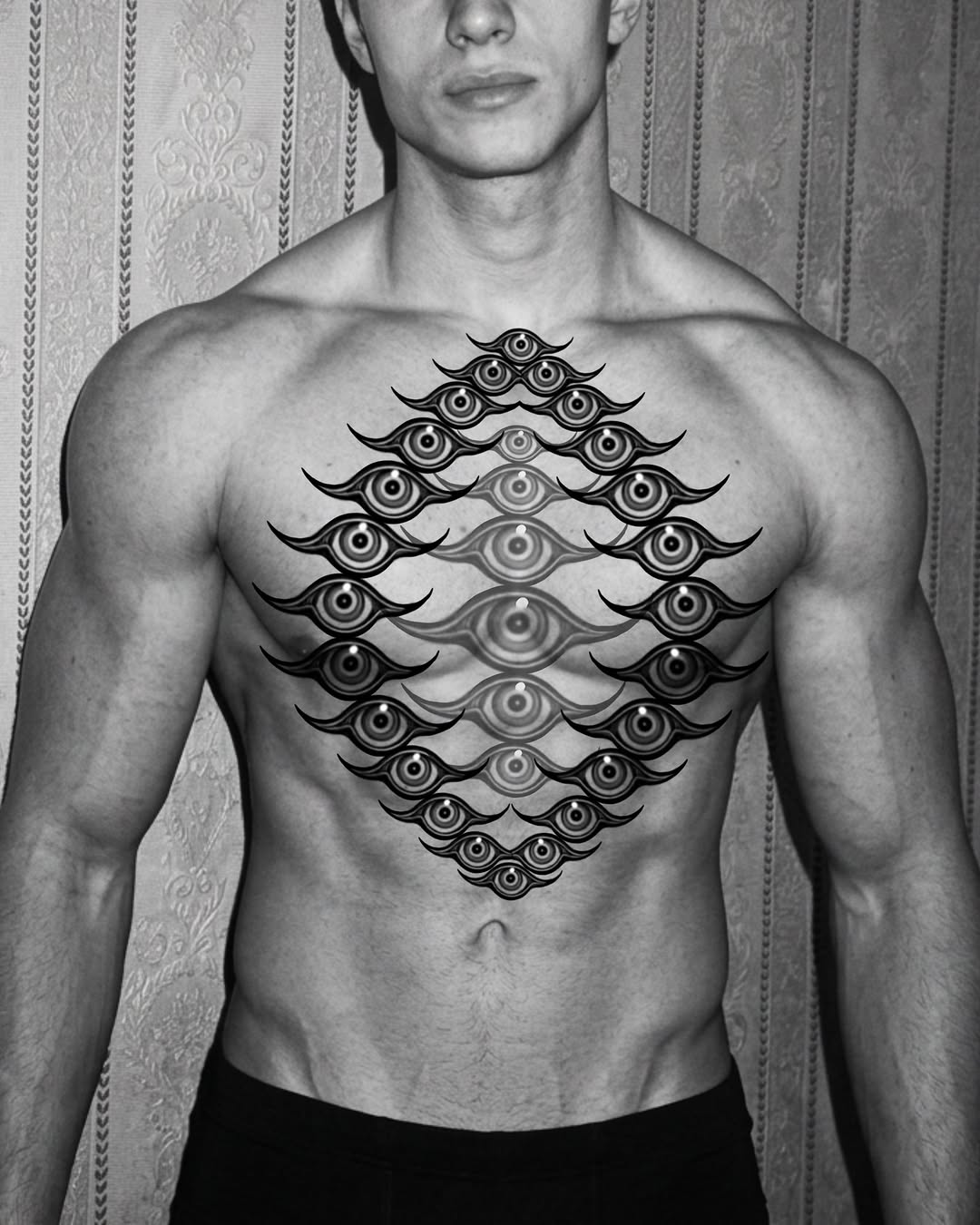 Tattoo by @monkeybob_ttt — black_and_grey, geometric