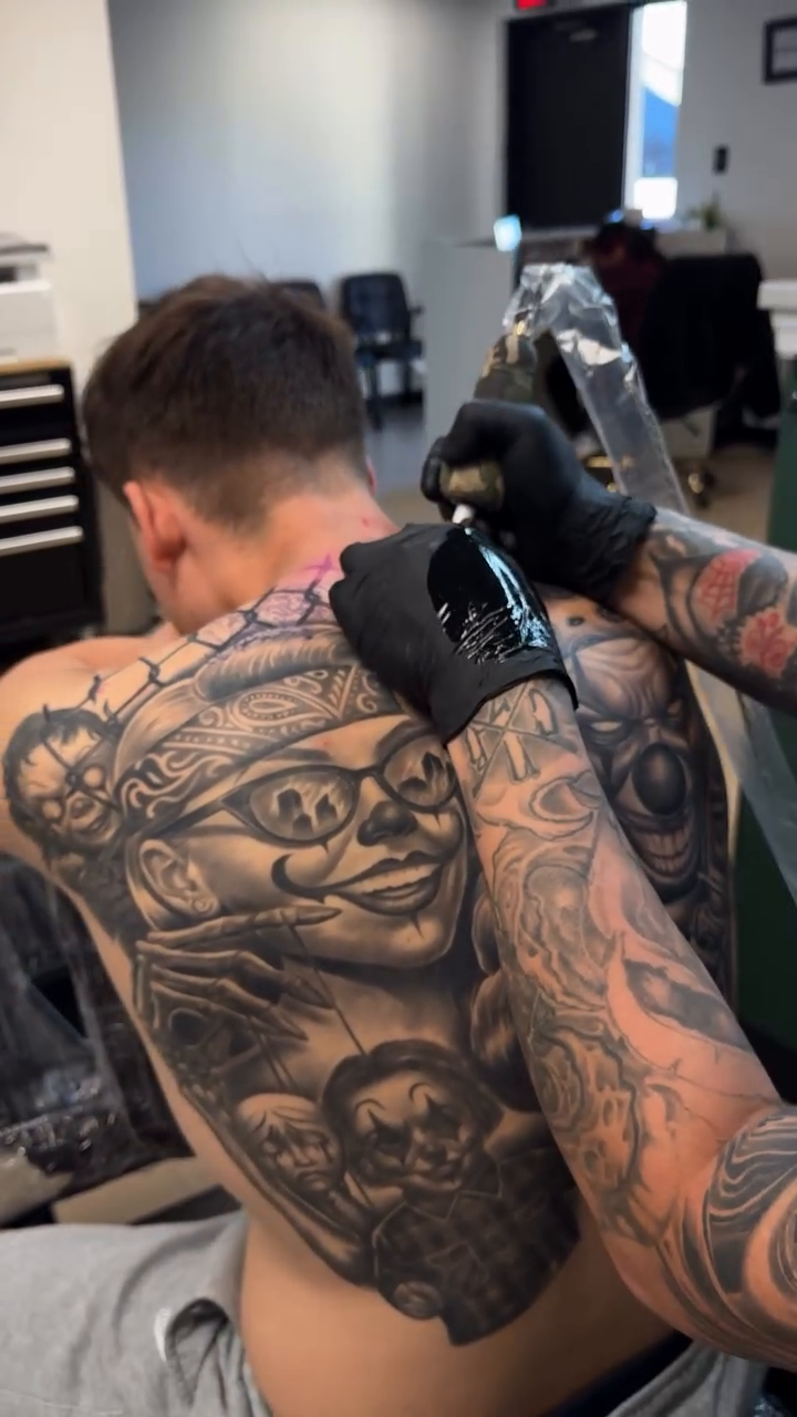 Tattoo by @nickcordovatattoos — black_and_grey, realism