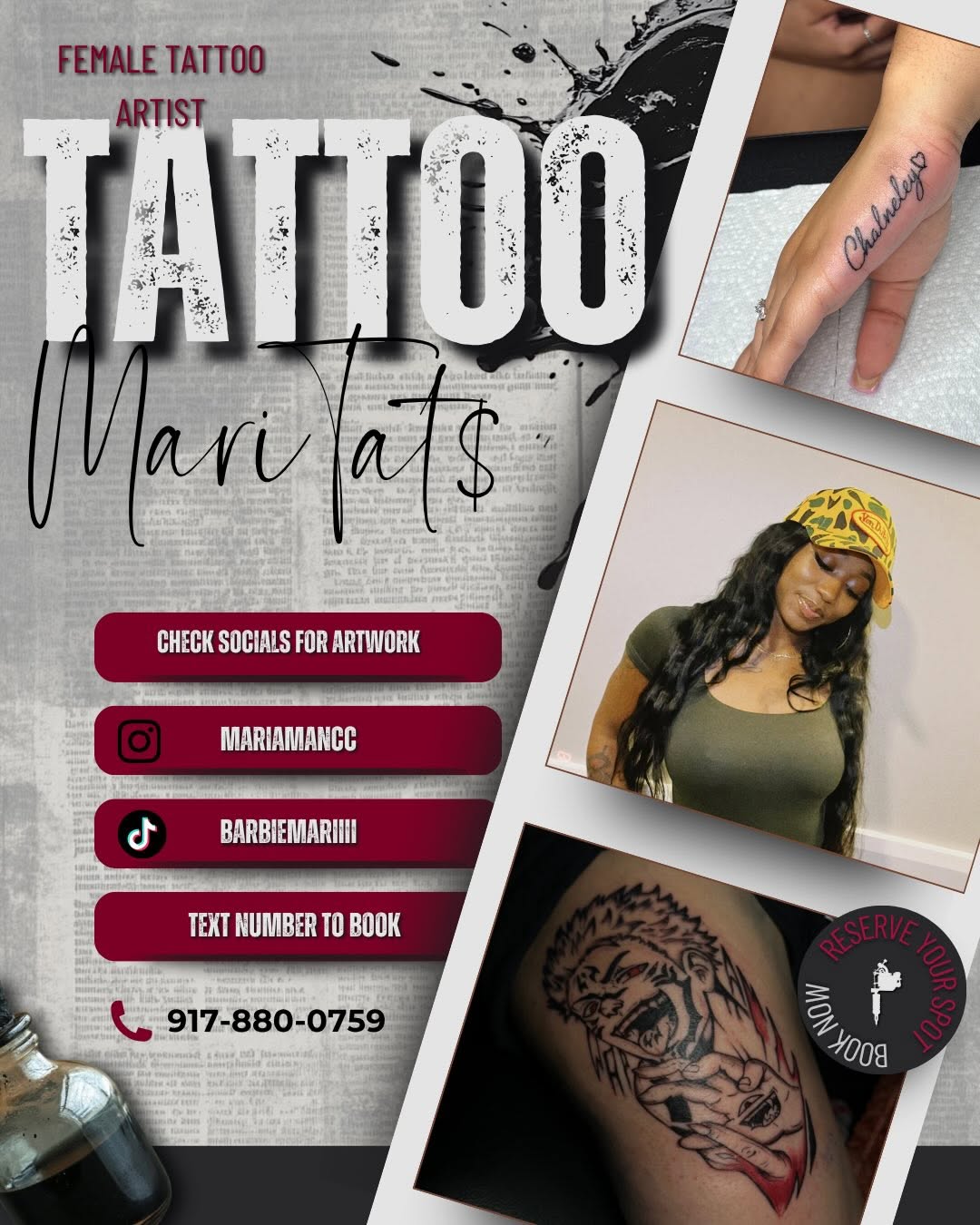 Tattoo by @mariamancc โ anime