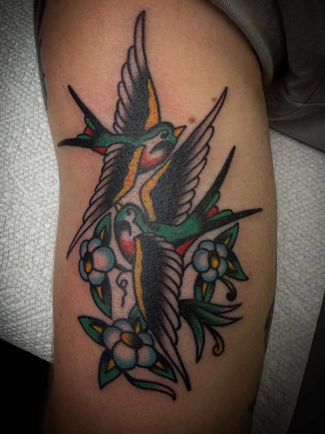 Tattoo by @harpertat2 — american_traditional