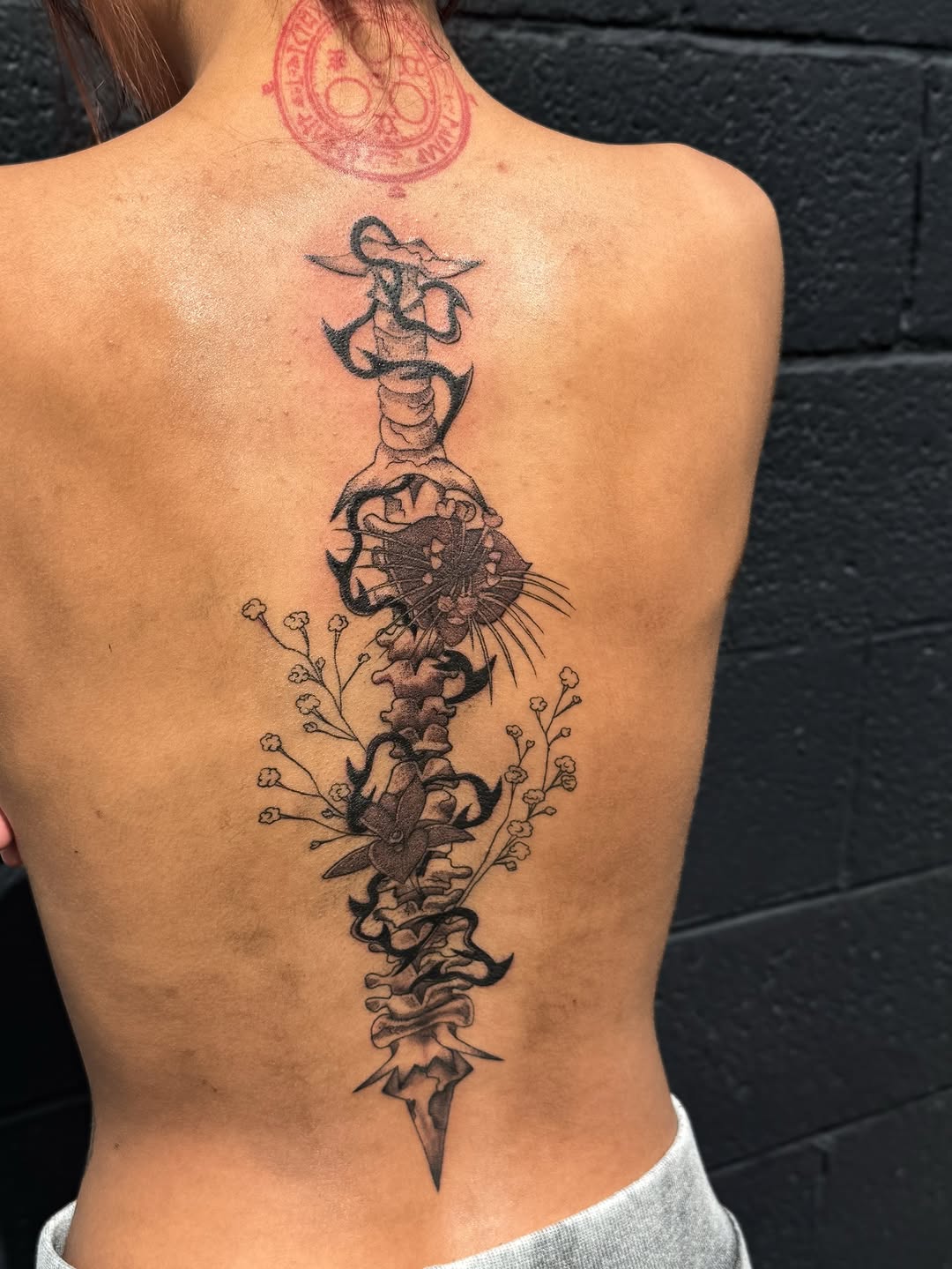 Tattoo by @j.lnks — black_and_grey, realism