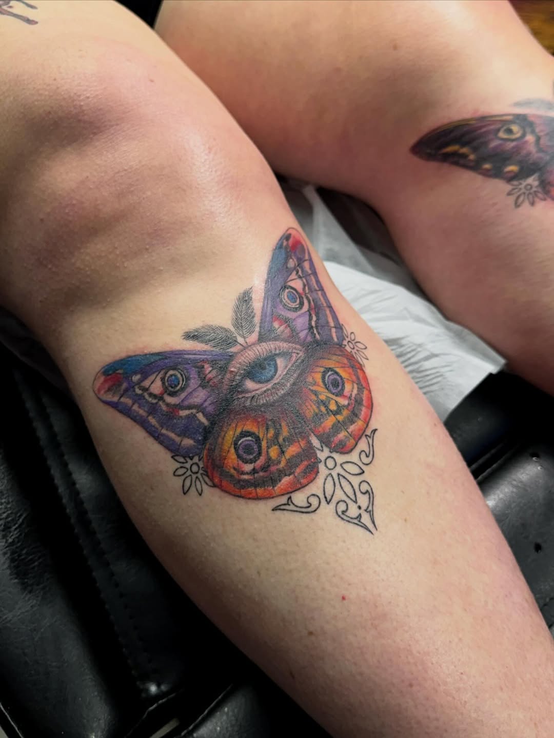 Tattoo by @squidink.ks — realism, black_and_grey