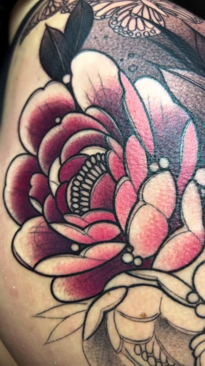 Tattoo by @m2thebtattoos — neo_traditional, japanese_irezumi