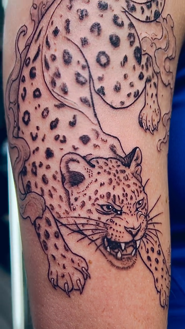 Tattoo by @kittymarietattoos — black_and_grey, realism