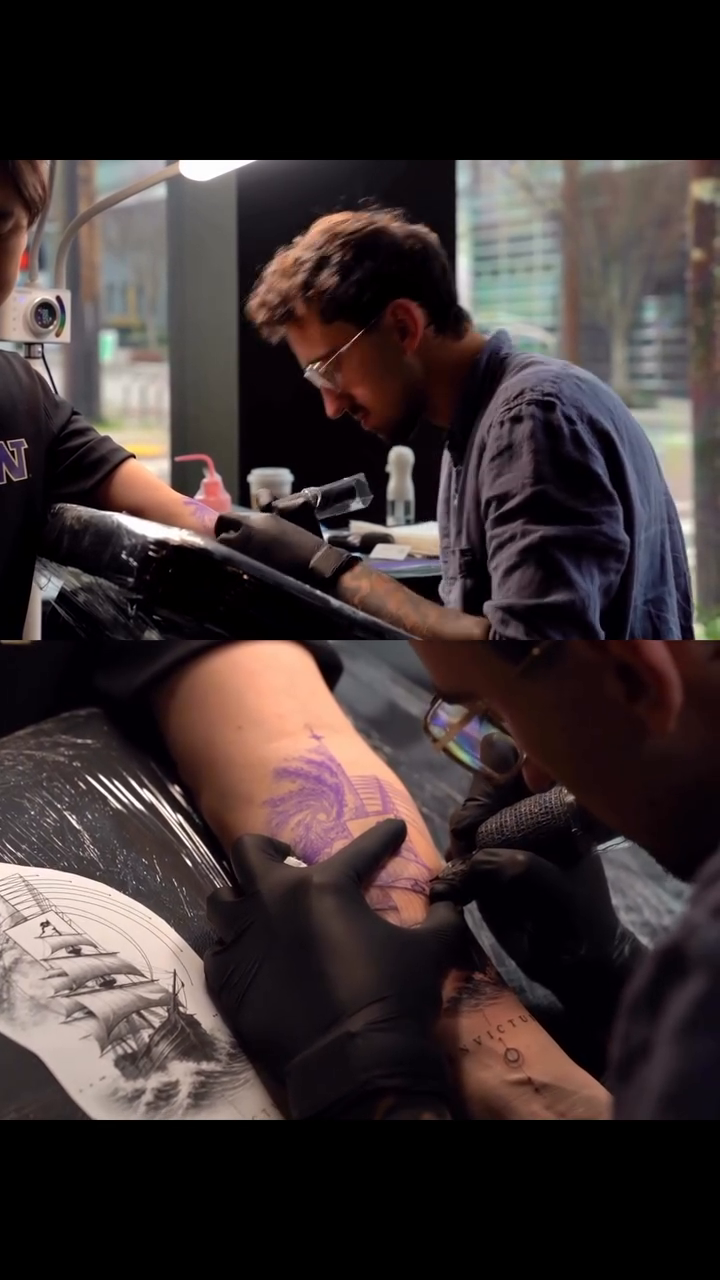Tattoo by @moroztattooing — illustrative, black_and_grey