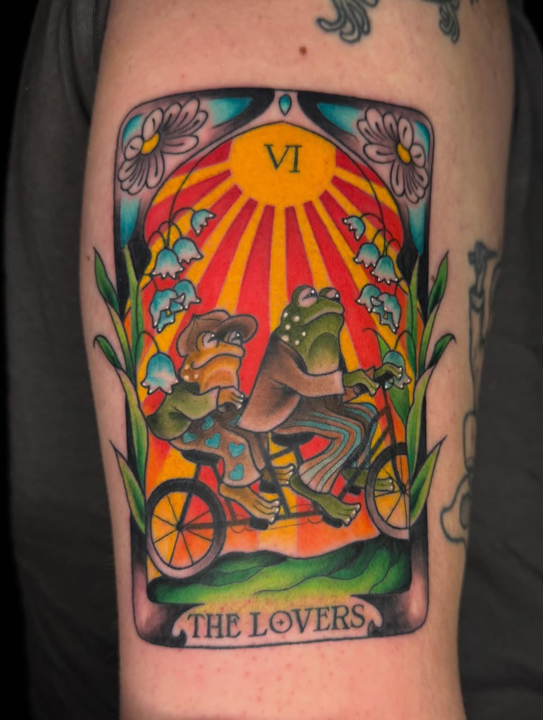 Tattoo by @bellalouisetattoo โ neo_traditional, lettering_script