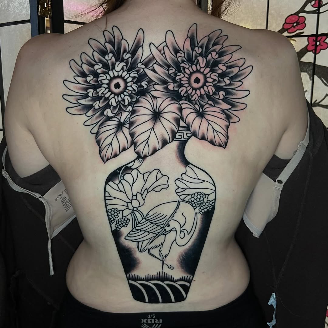 Tattoo by @robbdoodle — japanese_irezumi, illustrative