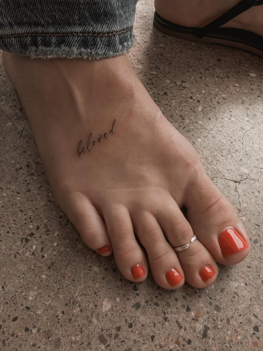 Tattoo by @red_rosalie_ โ fine_line, lettering_script