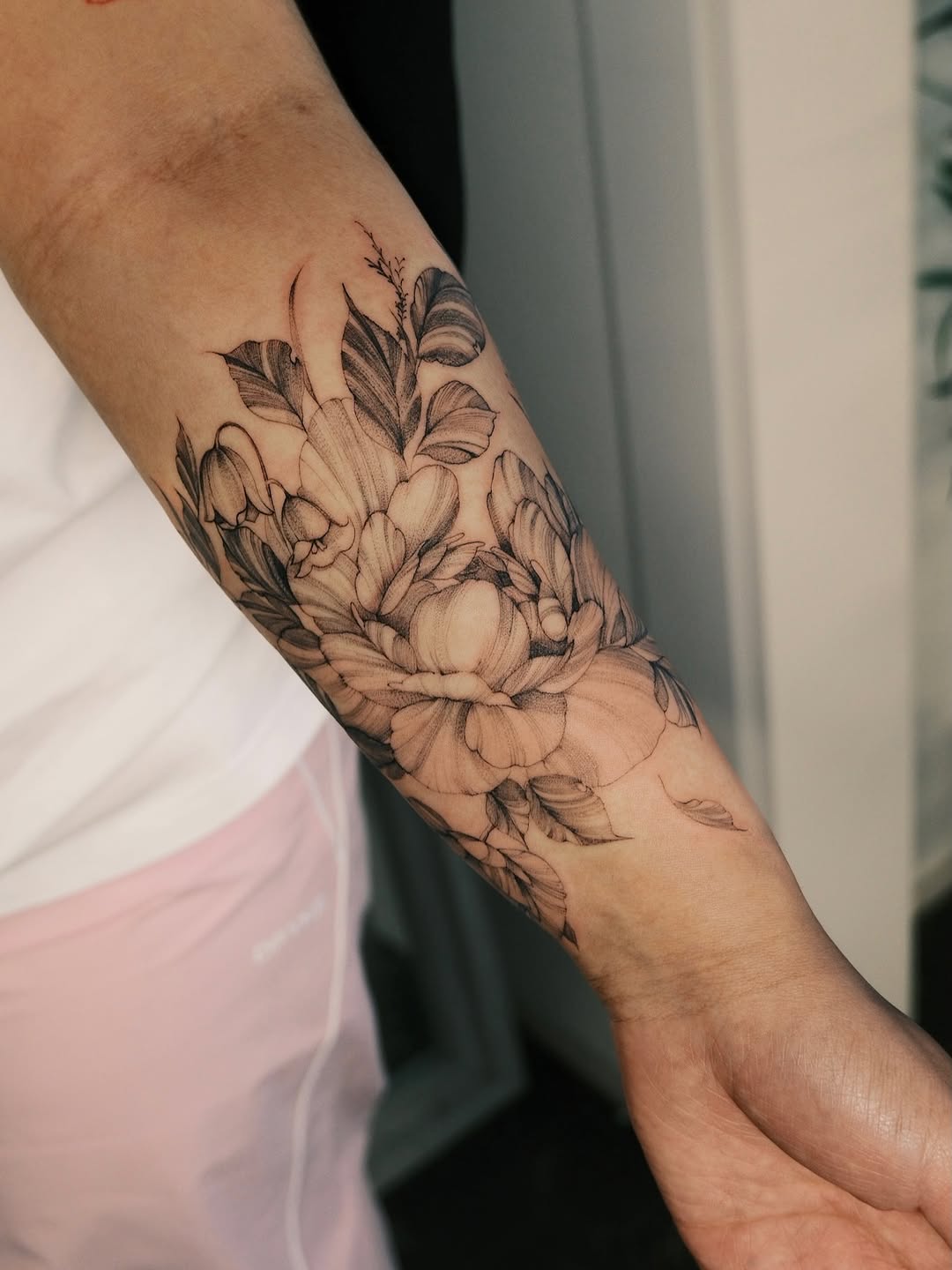 Tattoo by @inksby.thi โ black_and_grey, realism
