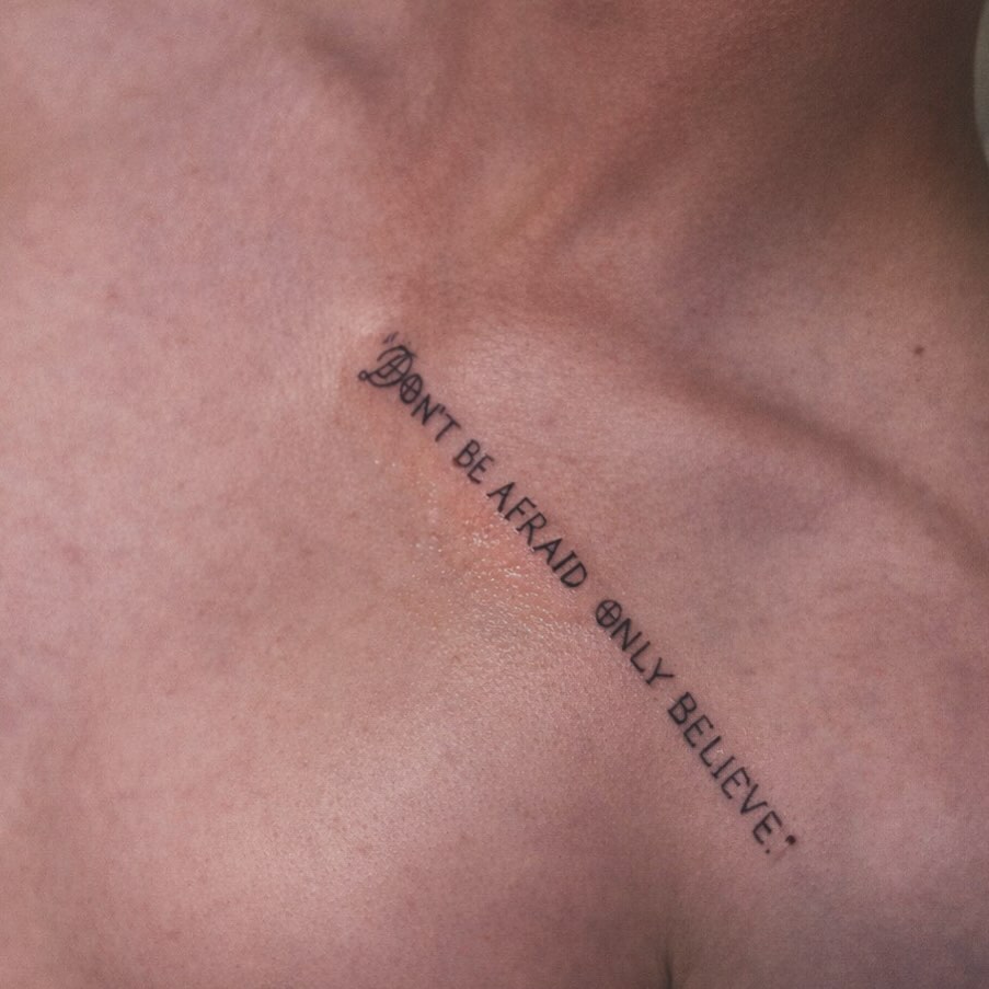 Tattoo by @_inked.illusions — lettering_script, fine_line