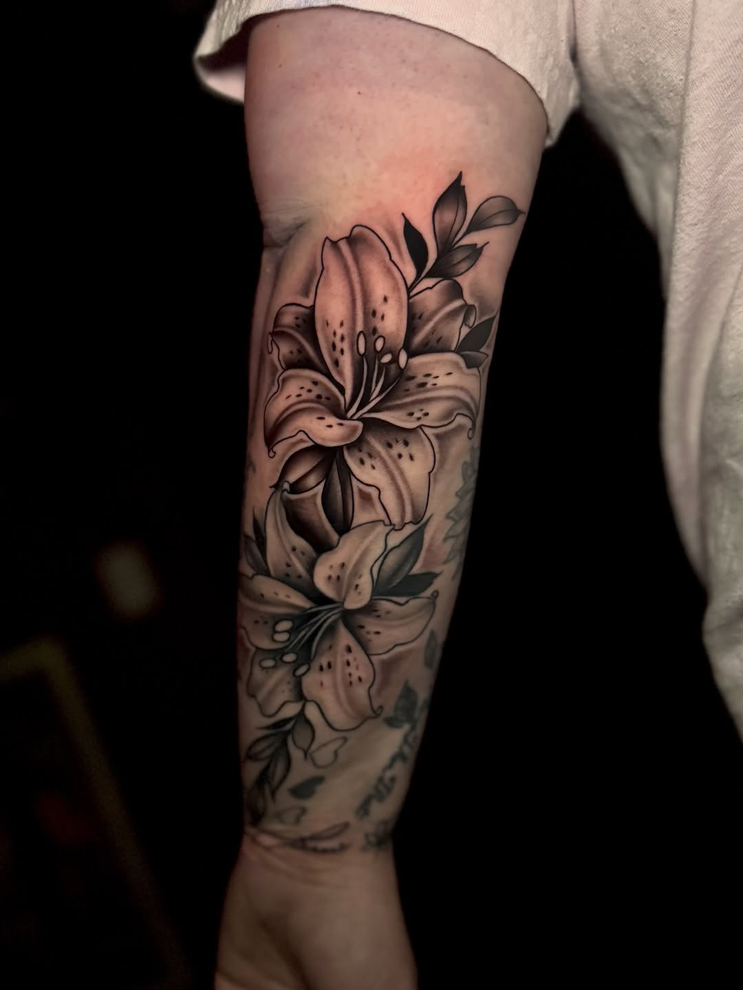 Tattoo by @rylandtattoos — black_and_grey, realism