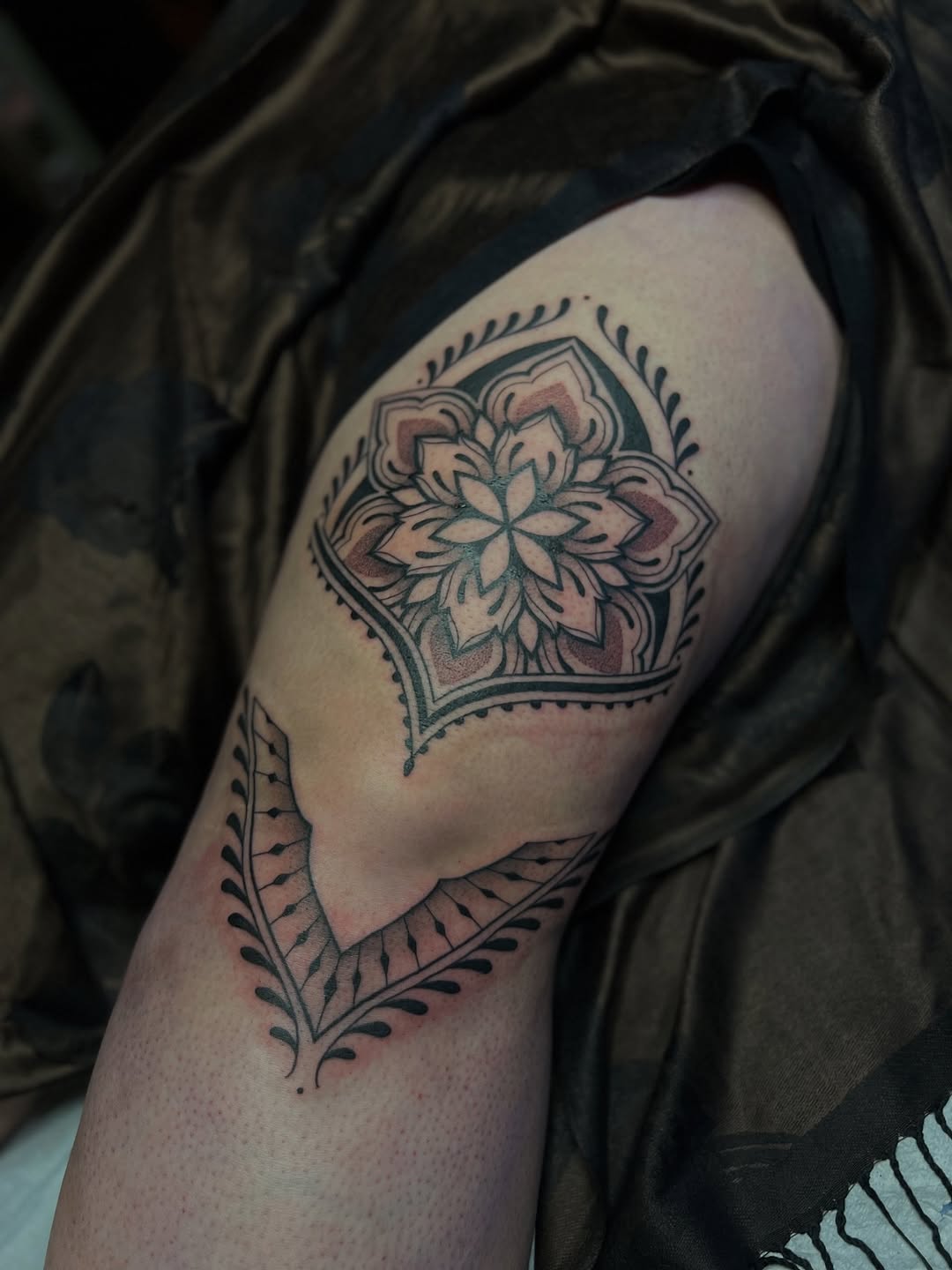 Tattoo by @maya.wild.art โ geometric, ornamental