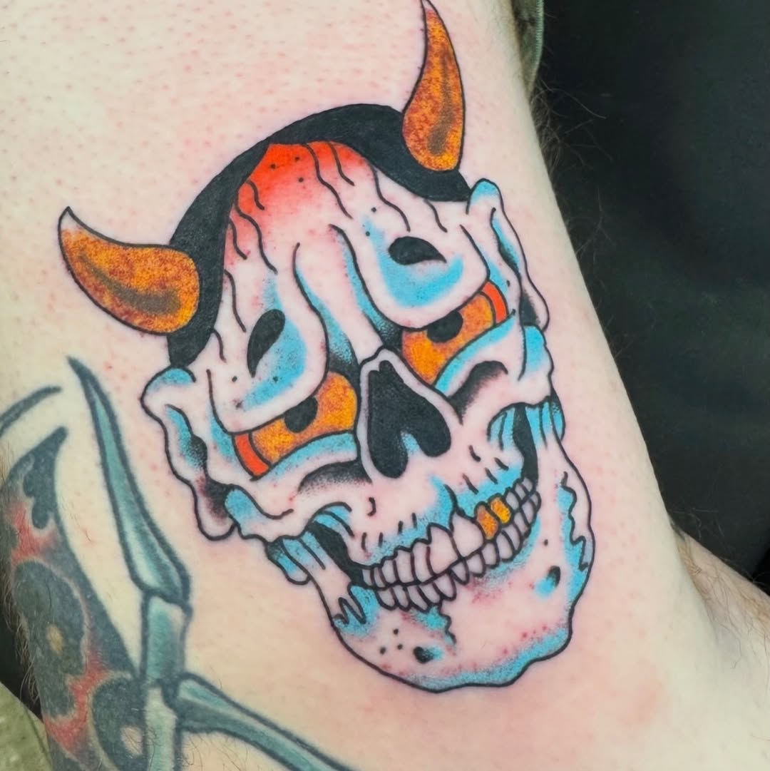 Tattoo by @me_my_self — neo_traditional, black_and_grey