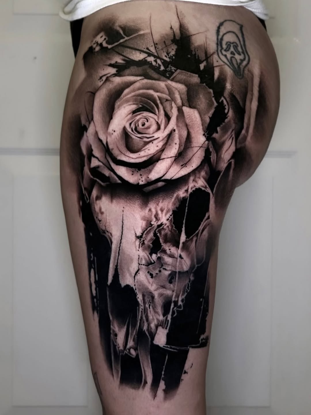 Tattoo by @cxrsmeiertattoos — dark_realism