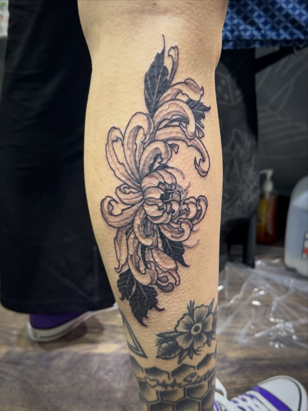 Tattoo by @cj.hurtado — japanese_irezumi, black_and_grey