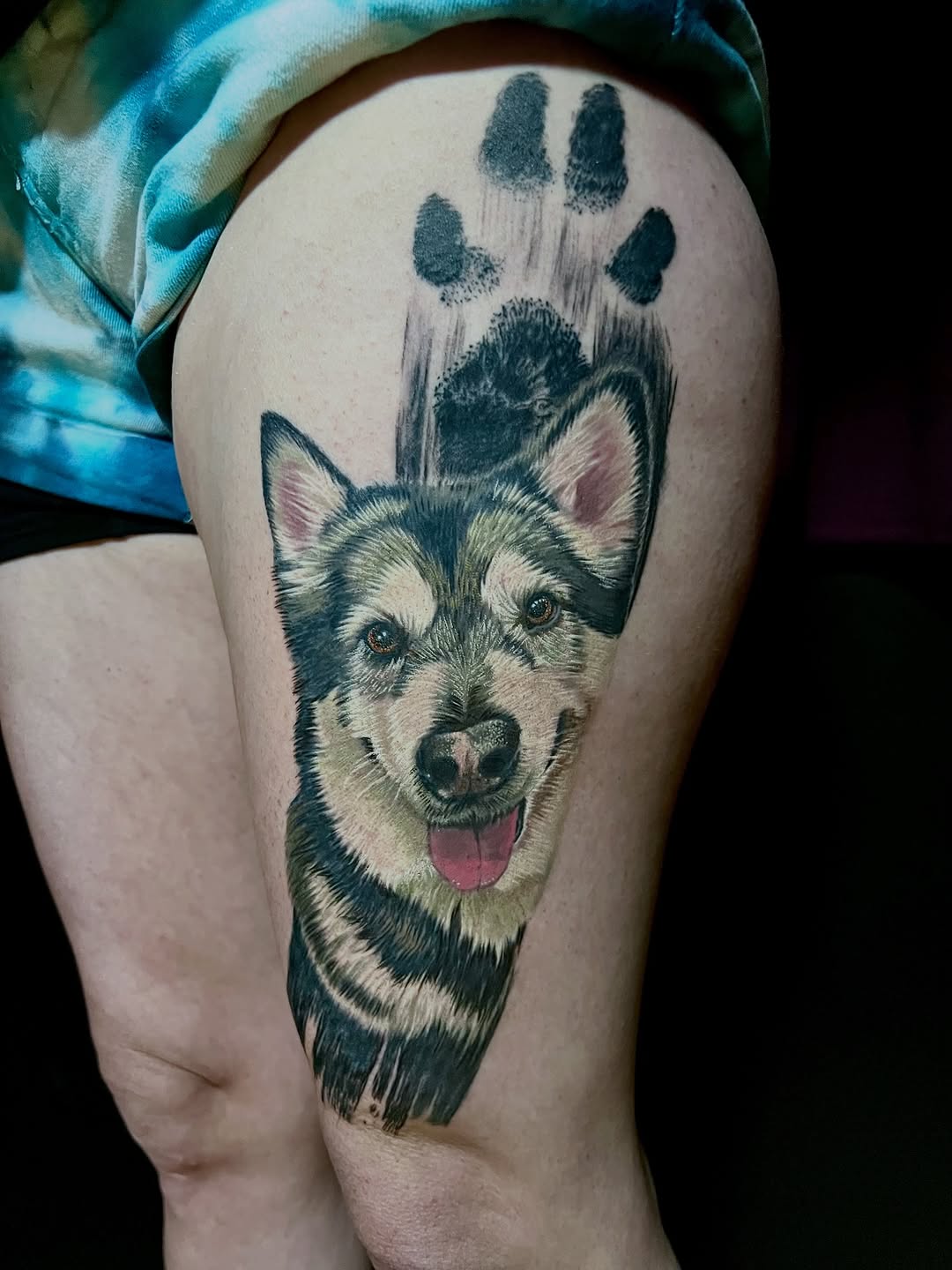Tattoo by @doomsdaydani — realism, black_and_grey