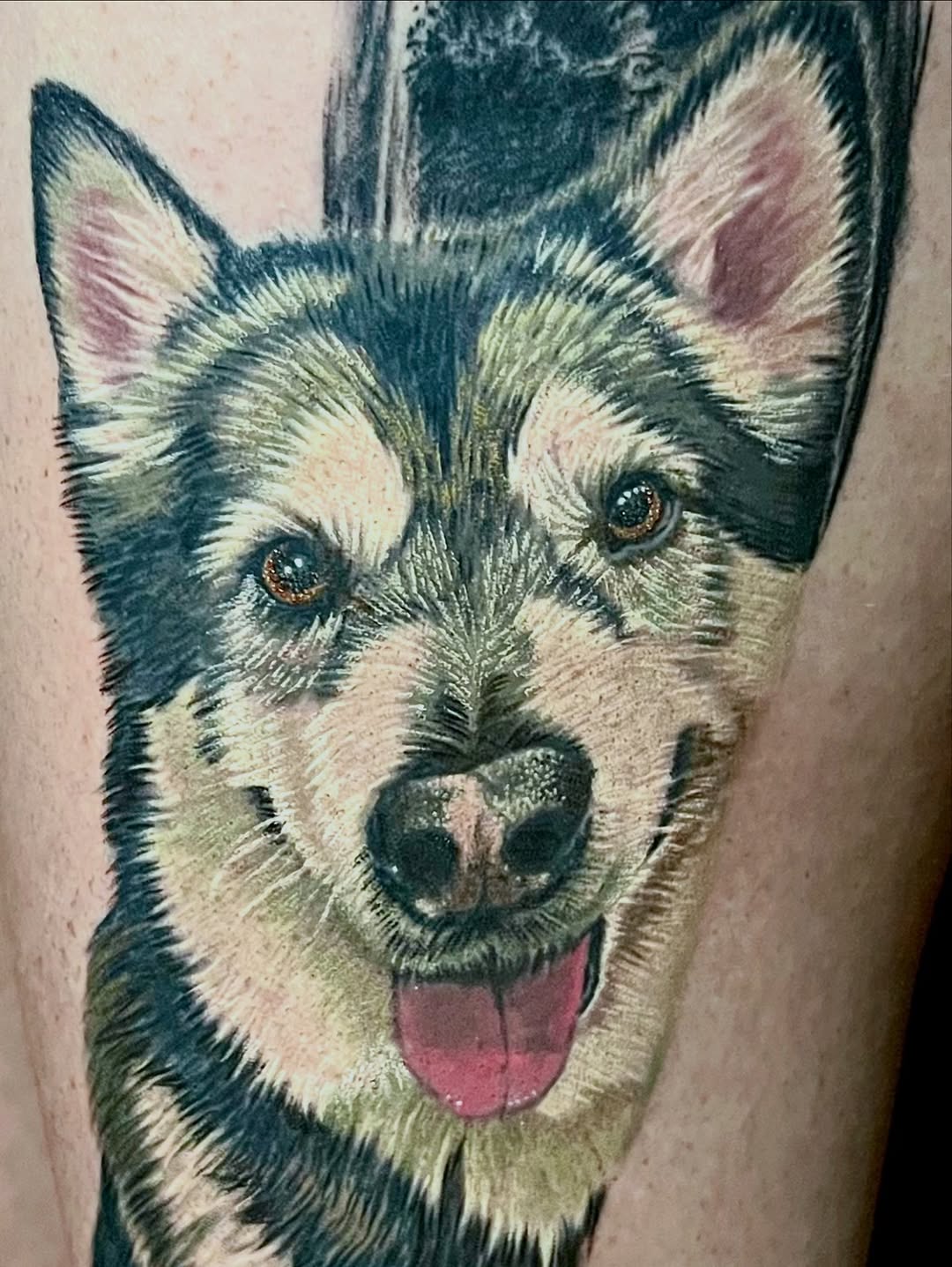 Tattoo by @doomsdaydani — realism, black_and_grey