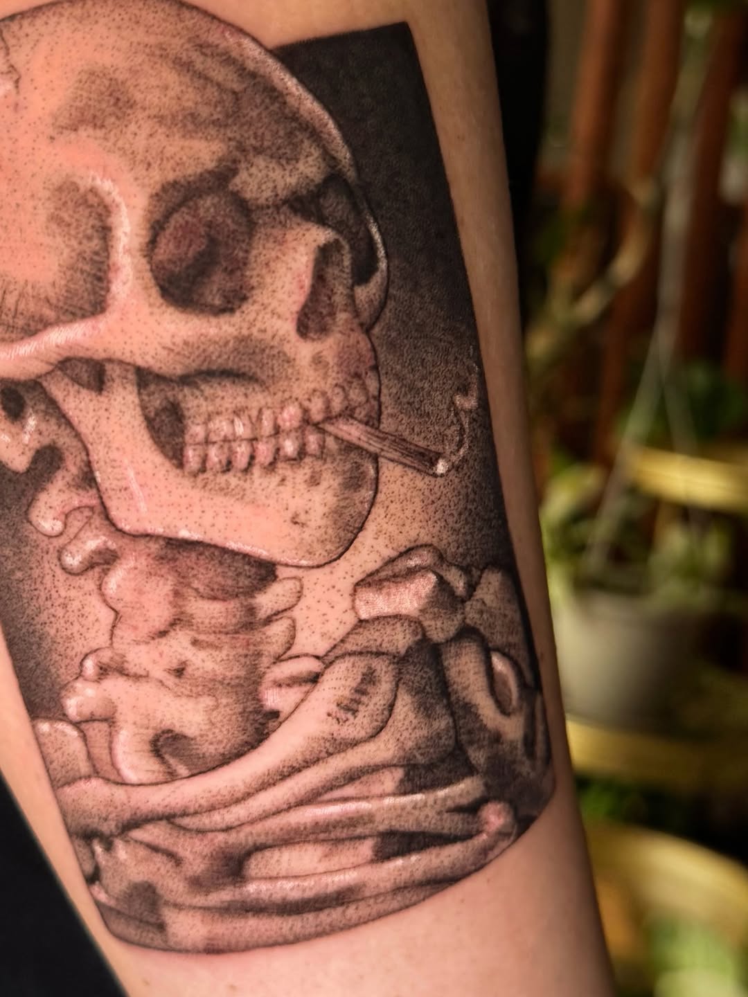 Tattoo by @tatsbyjameshix — realism, dotwork