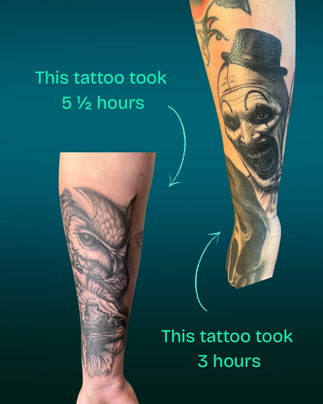 Tattoo by @lamarbodyart — realism, black_and_grey