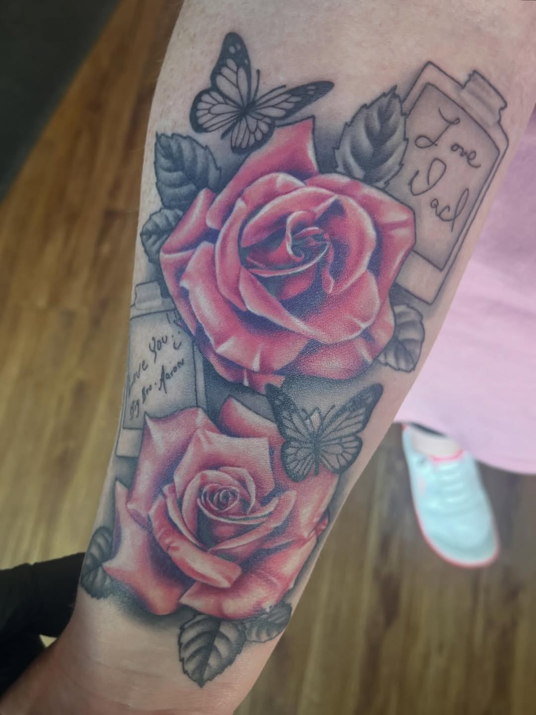 Tattoo by @tattoosbyvicca — realism, black_and_grey