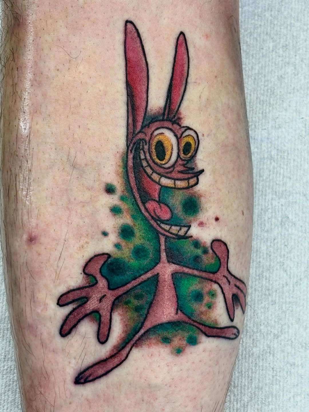 Tattoo by @petemillstattoos — illustrative, anime