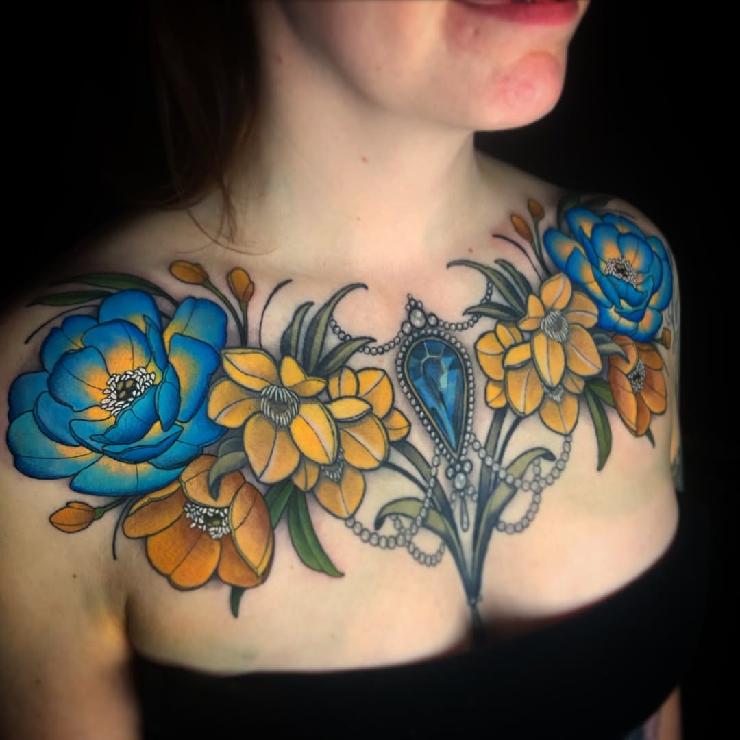 Tattoo by @marinamaytattoos — neo_traditional, realism