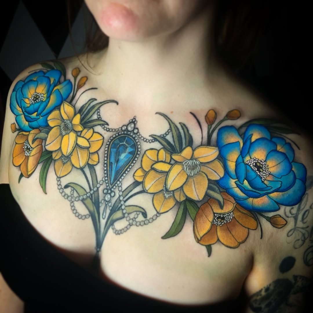 Tattoo by @marinamaytattoos — neo_traditional, realism