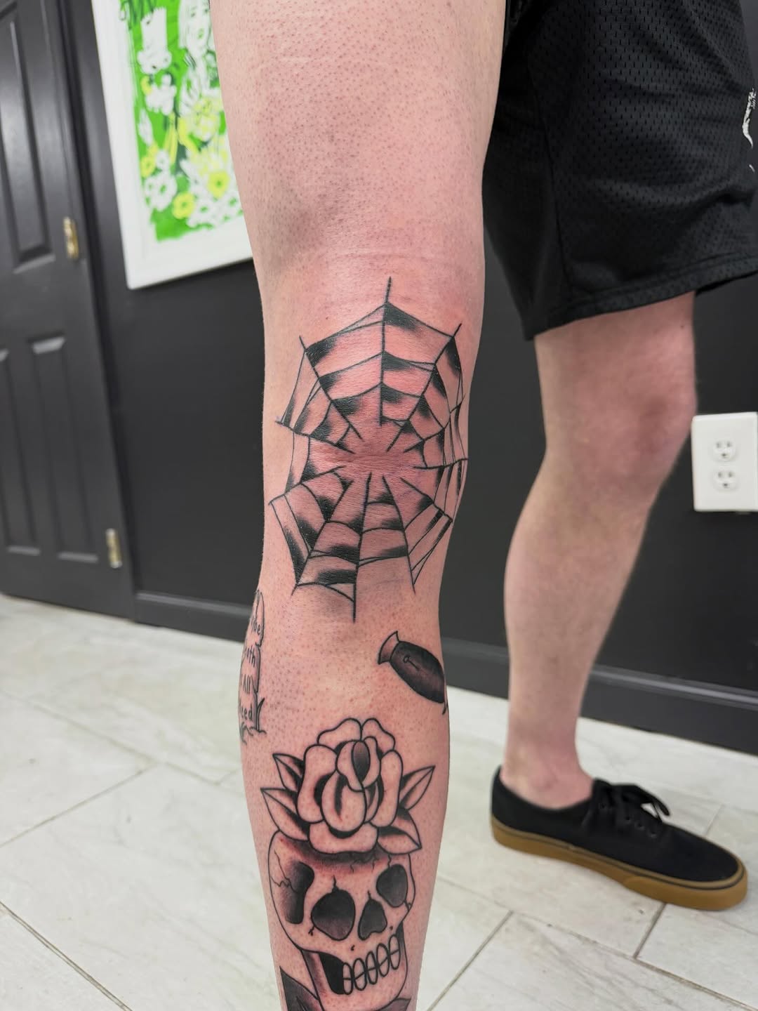 Tattoo by @sheeran_2 — black_and_grey, american_traditional