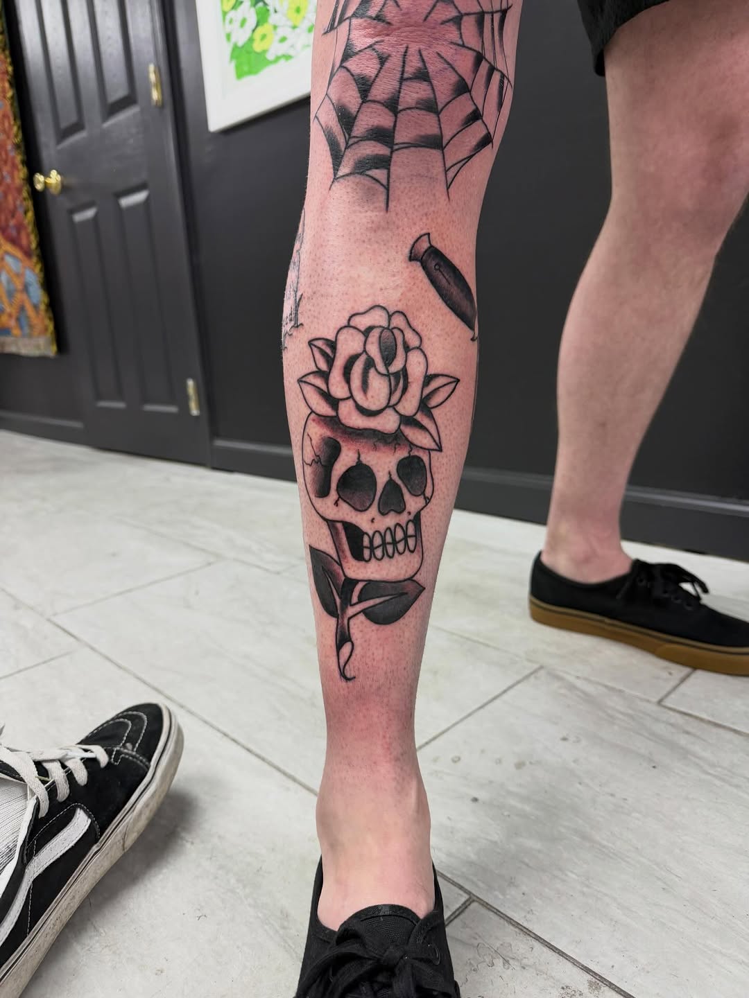 Tattoo by @sheeran_2 — american_traditional, black_and_grey
