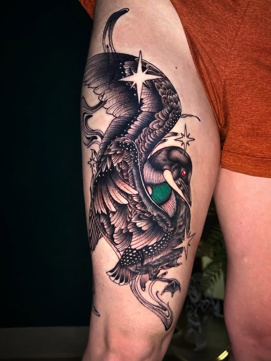 Tattoo by @_inked_ann_ — black_and_grey, realism