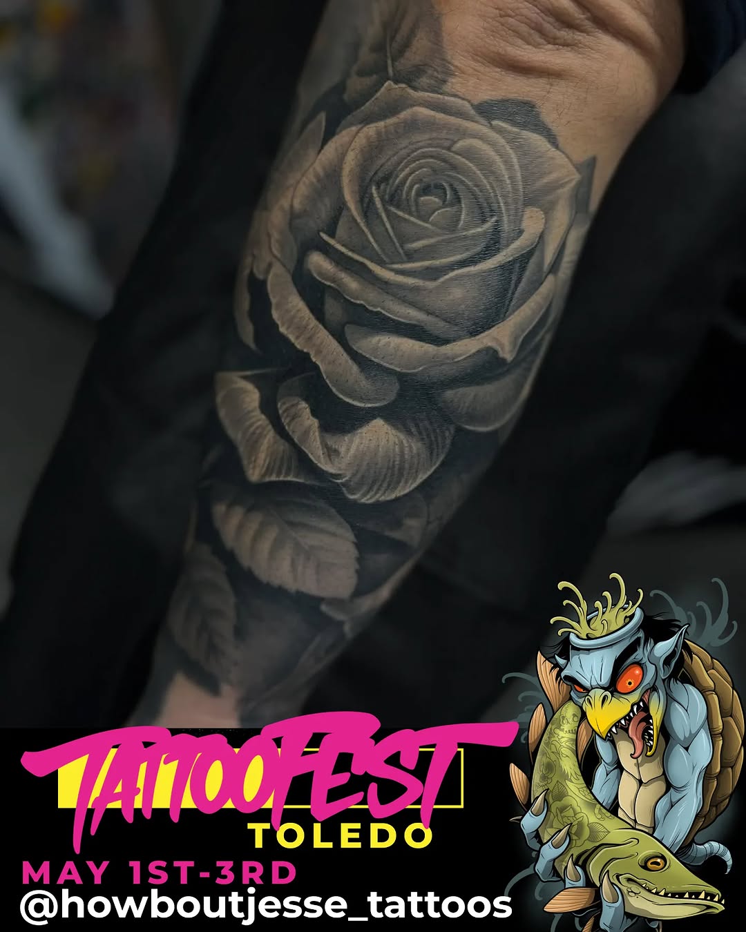 Tattoo by @howboutjesse_tattoos โ realism, black_and_grey