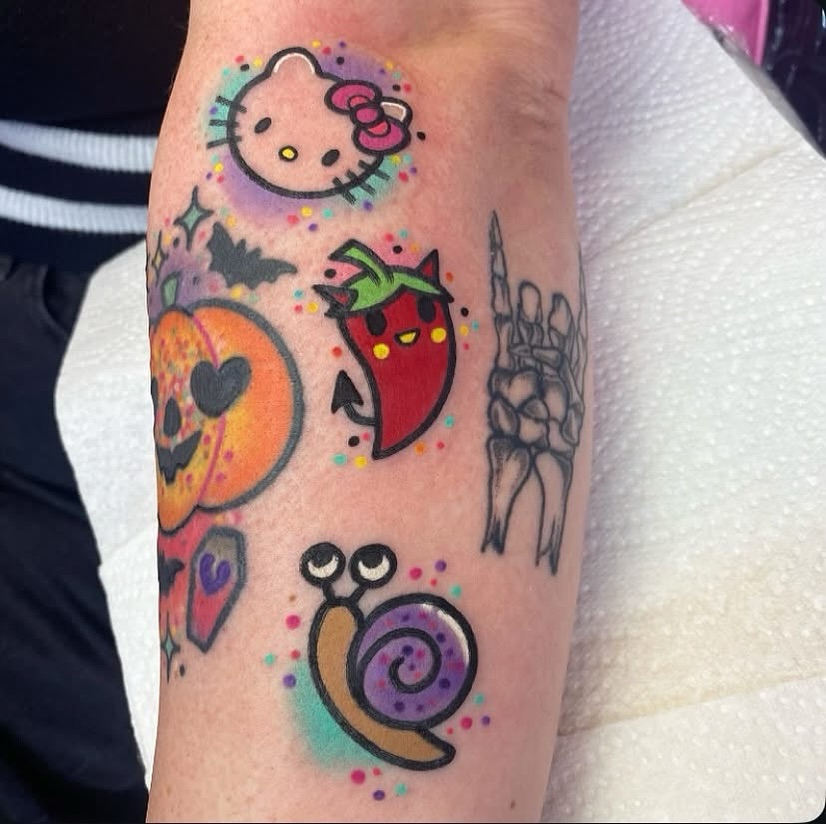 Tattoo by @roxyrydertattoo — new_school