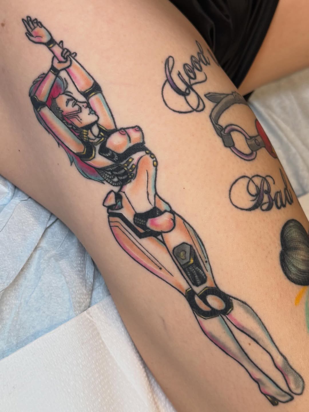 Tattoo by @dovahtattoos — new_school, realism