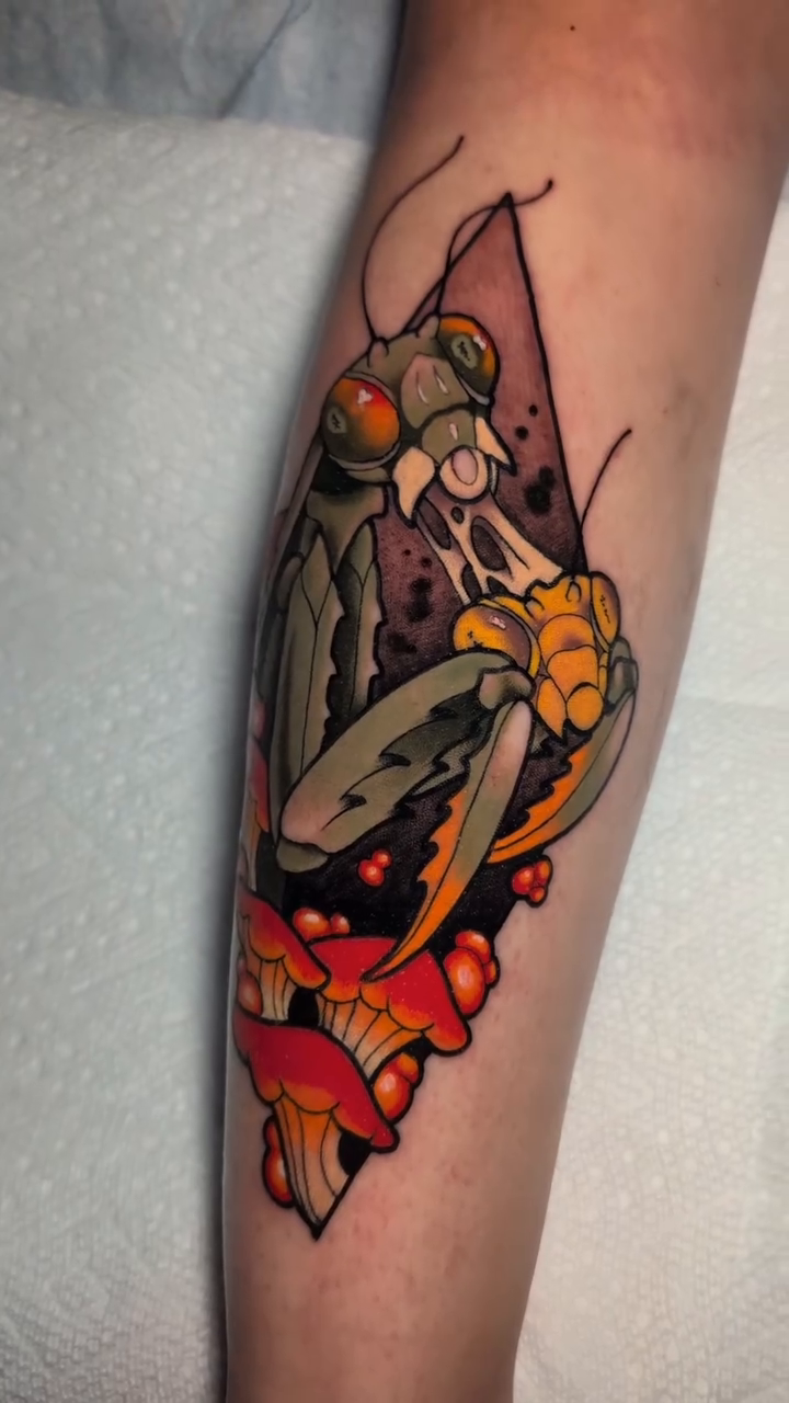 Tattoo by @ellietattoos — neo_traditional, realism