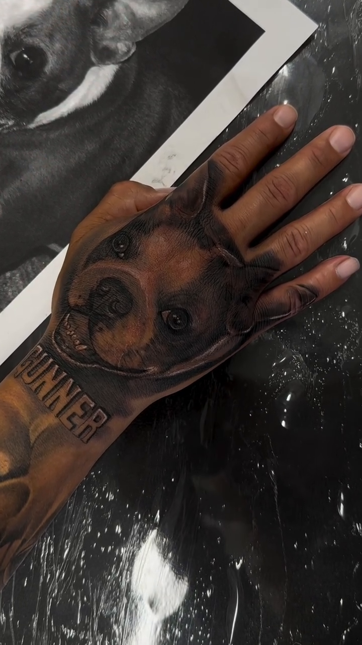 Tattoo by @la_nance_ink — realism, black_and_grey