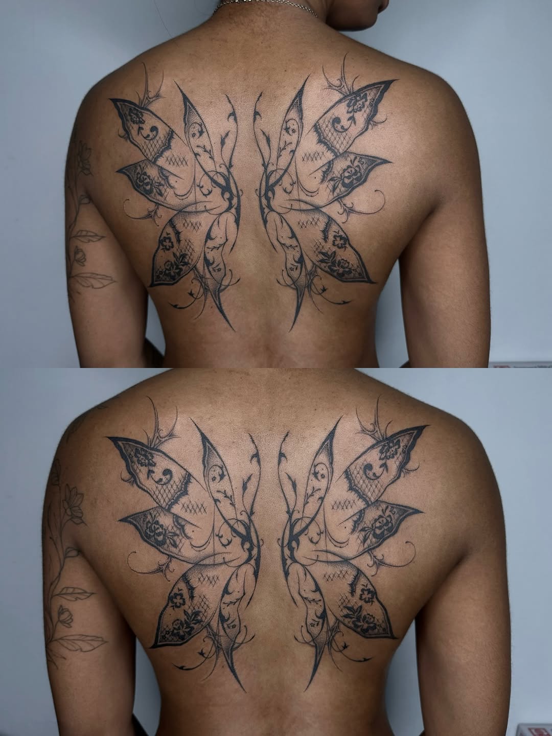 Tattoo by @sofia.tats โ illustrative, blackwork