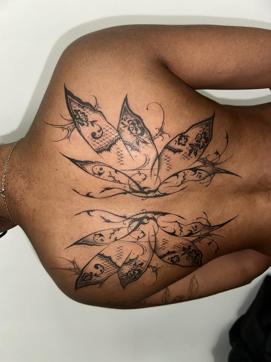 Tattoo by @sofia.tats โ illustrative, blackwork
