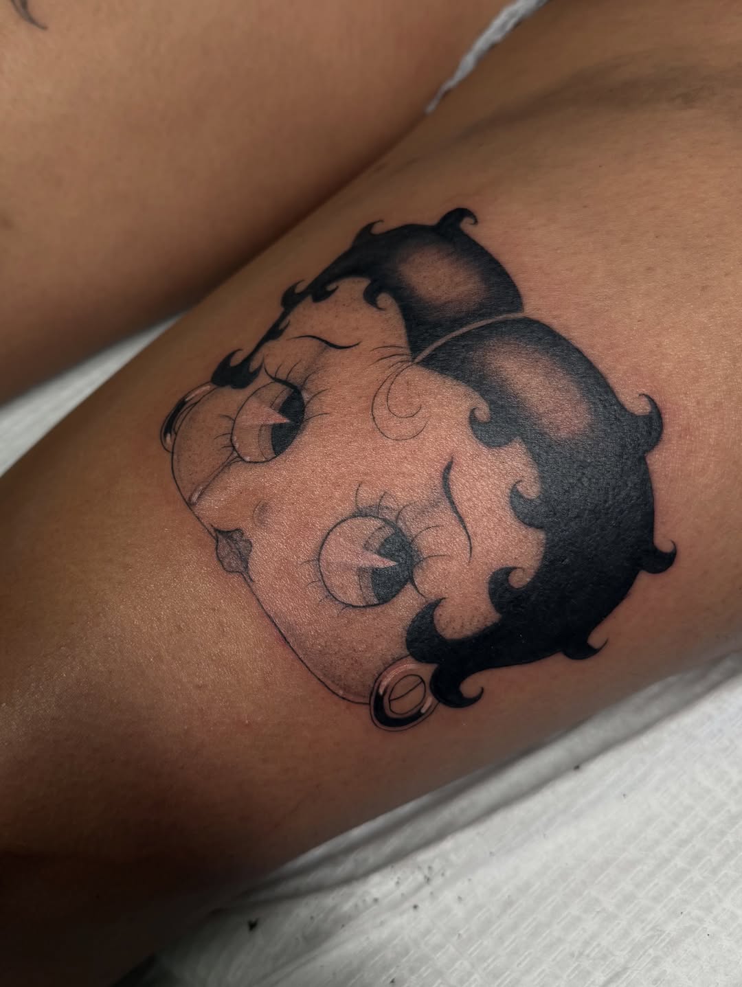 Tattoo by @tatsxval β black_and_grey, realism