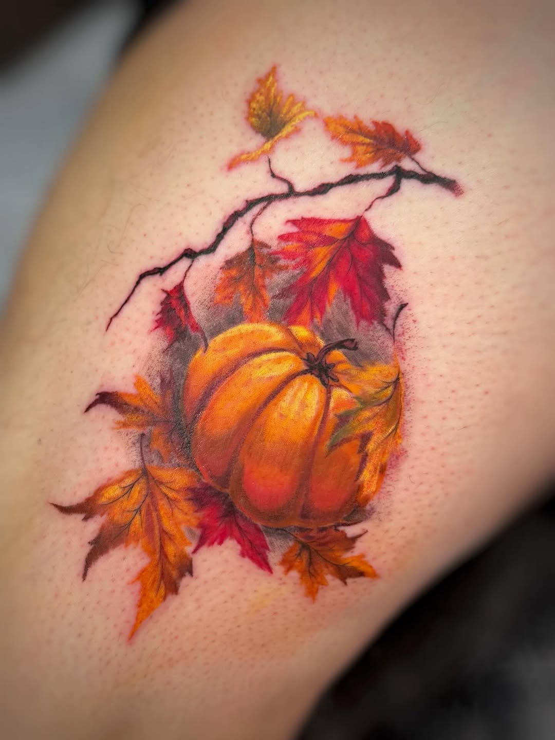Tattoo by @saveriatattoos — realism, illustrative
