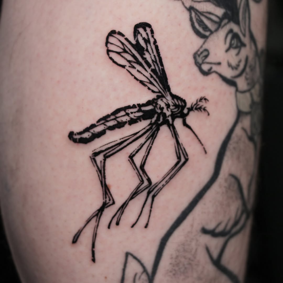 Tattoo by @jefe.ink โ blackwork, illustrative