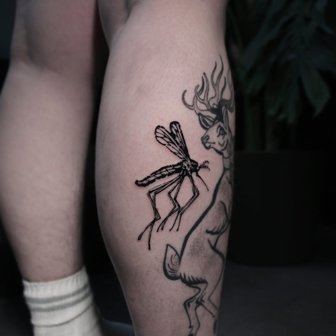 Tattoo by @jefe.ink โ illustrative, black_and_grey