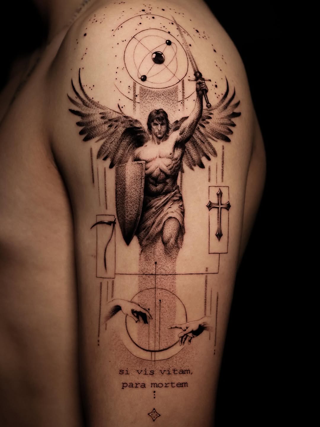 Tattoo by @nikitka.heretic — realism, illustrative
