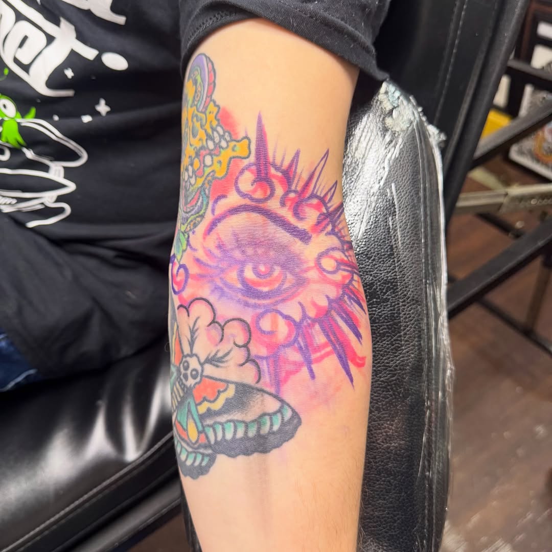 Tattoo by @leifhansentattooer — illustrative, new_school