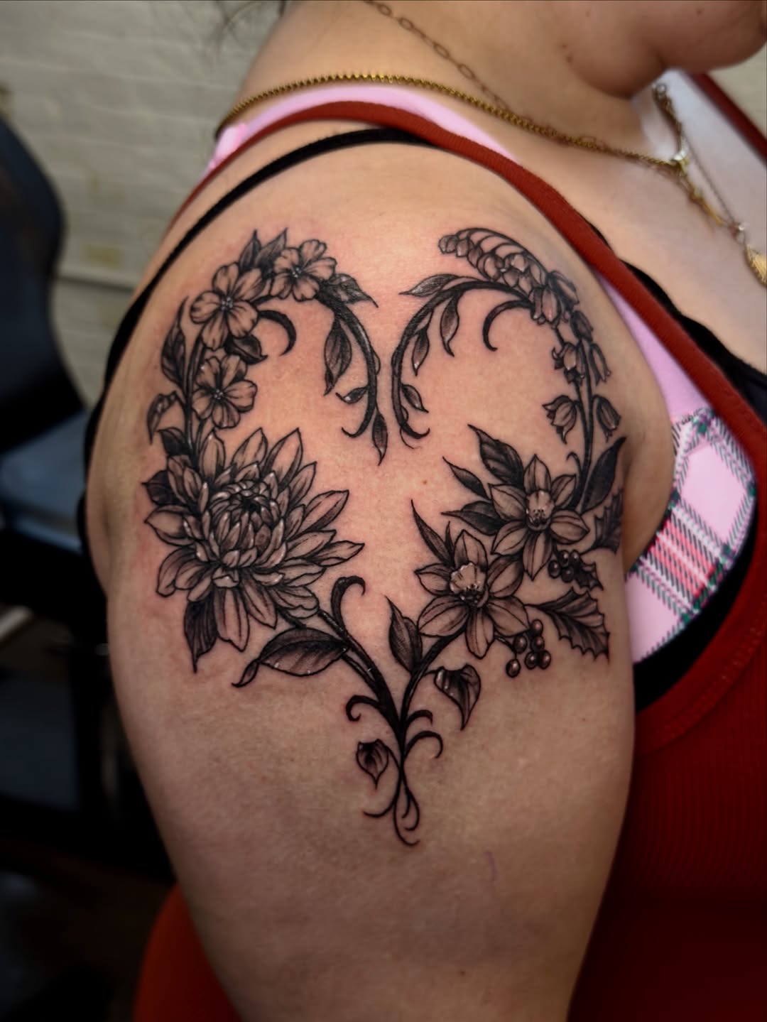 Tattoo by @brock_tattoos — black_and_grey, fine_line