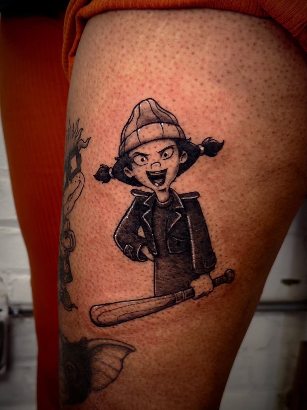 Tattoo by @brock_tattoos — new_school, anime