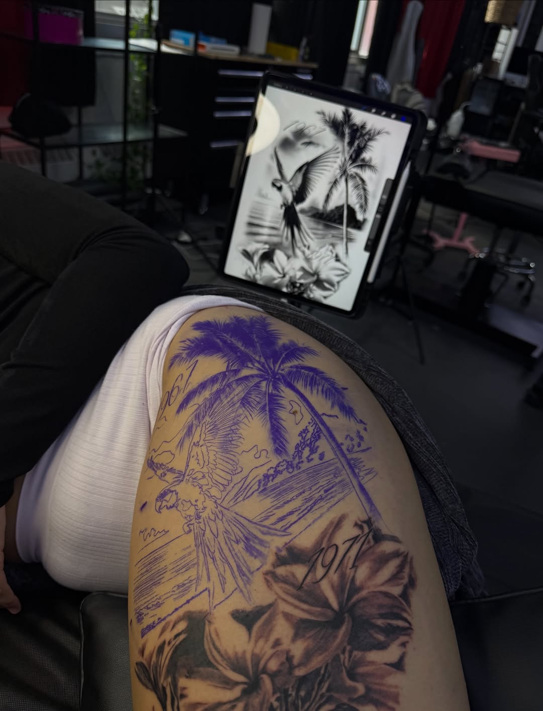 Tattoo by @inkwjuju — realism, lettering_script