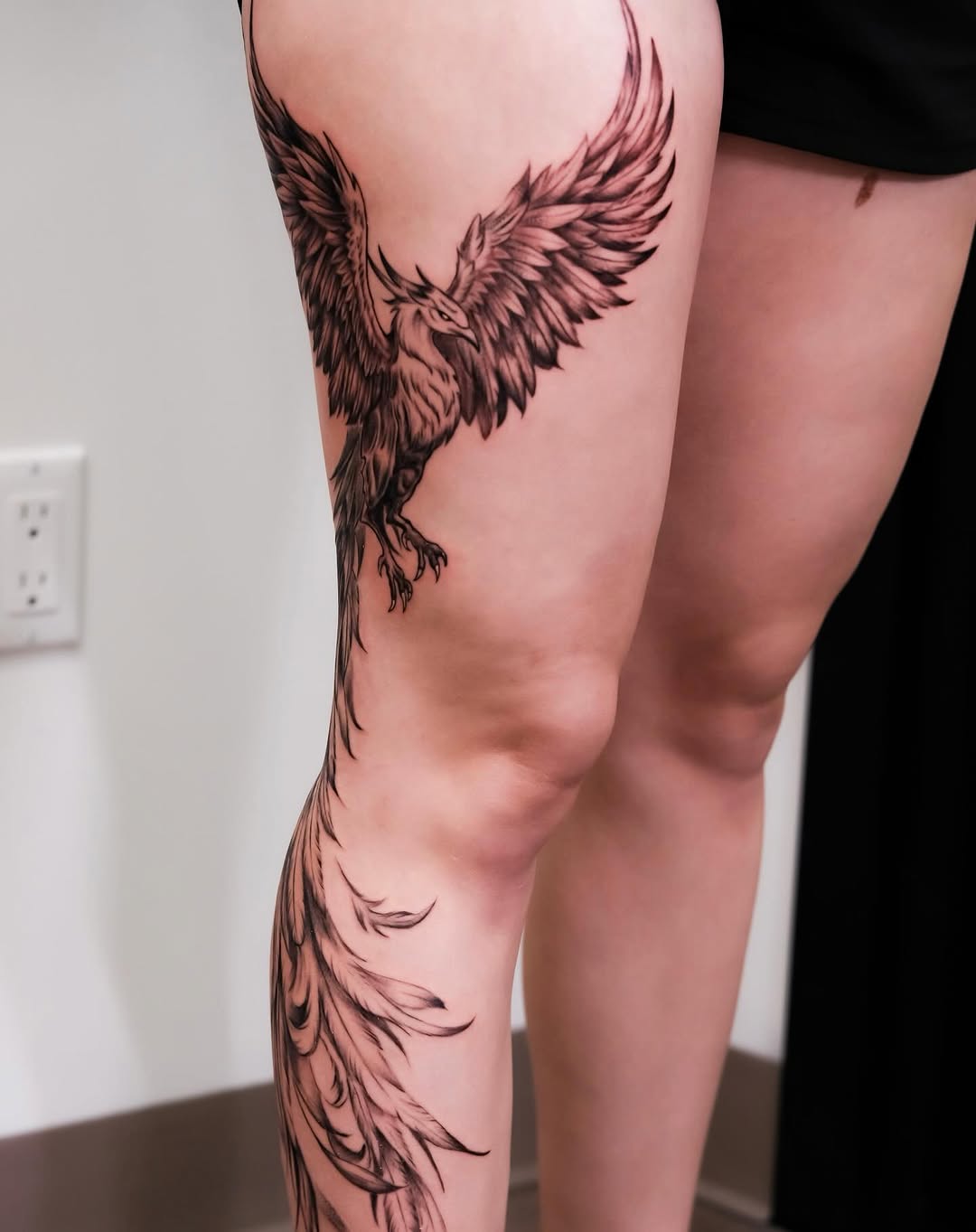 Tattoo by @banky7_tattooist — realism, black_and_grey