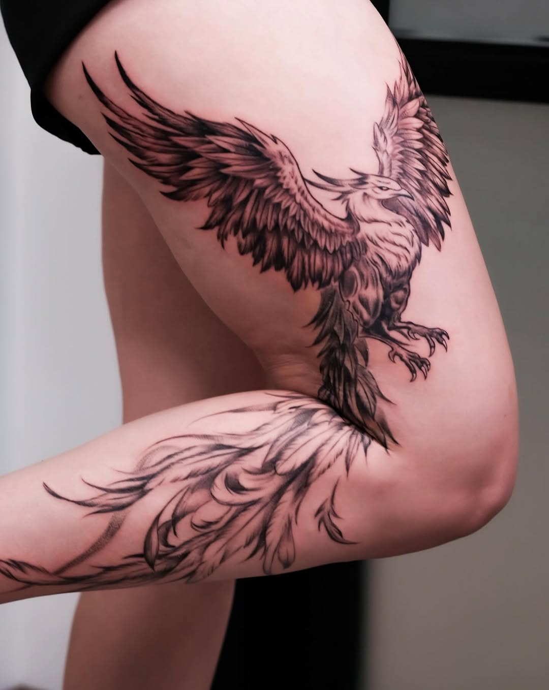 Tattoo by @banky7_tattooist — realism, black_and_grey