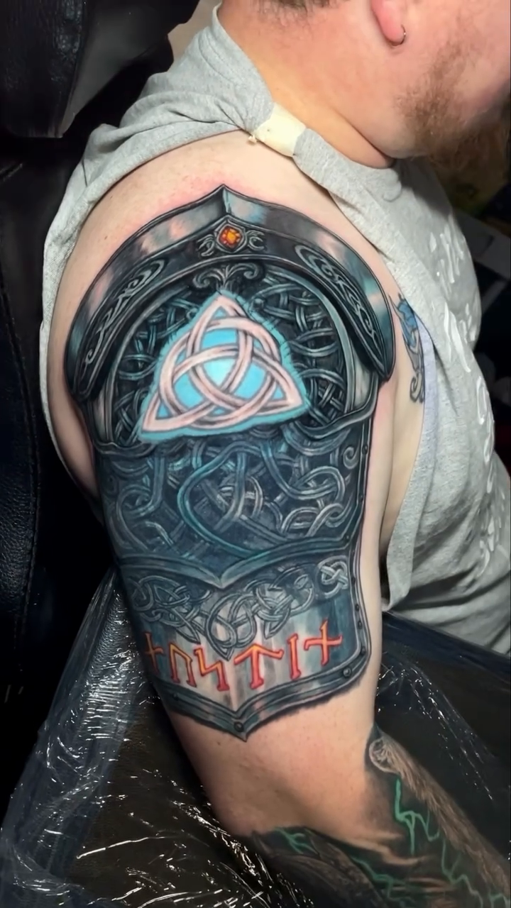 Tattoo by @relliott_artist โ black_and_grey, realism