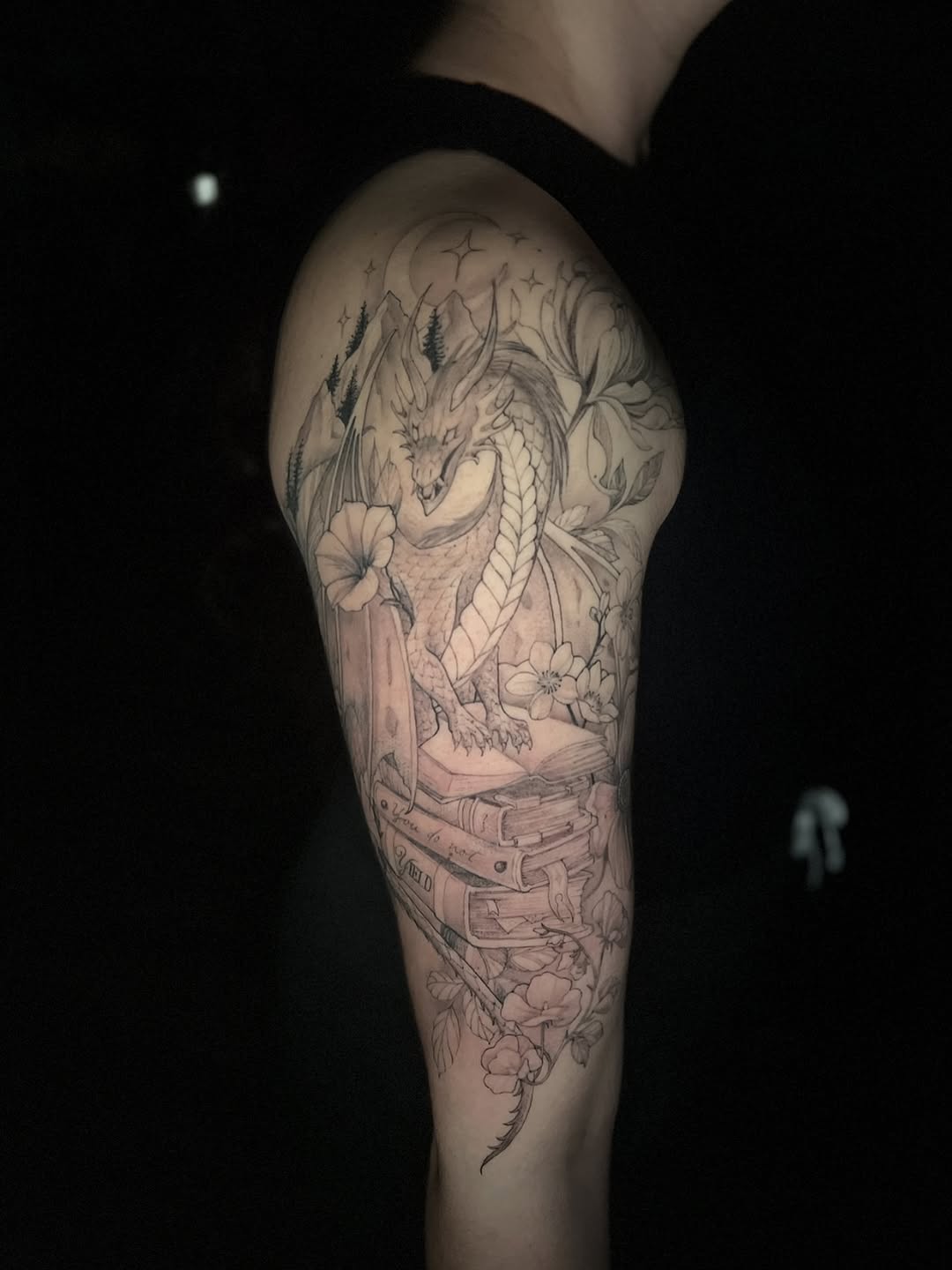 Tattoo by @samcedartattoo β black_and_grey